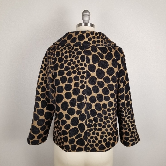 3 Sisters Cropped Spotted Swing Jacket - Picture 5 of 10